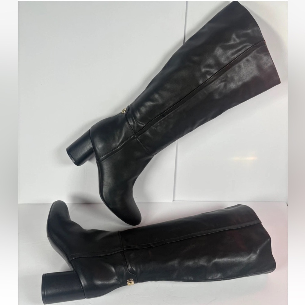 Naturalizer Loving Women's Sz 10M Black Knee High Riding Boots